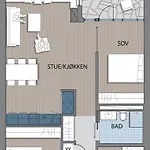 Astonishing Mountain At The Of Gaustablikk, 25m2 West Facing Terrace, 3 Bedrooms 아파트