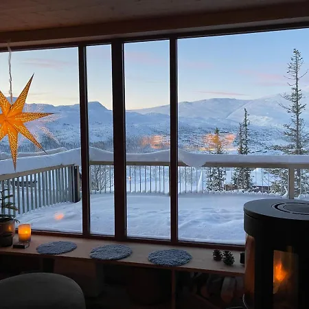公寓 Astonishing Mountain At The Of Gaustablikk, 25m2 West Facing Terrace, 3 Bedrooms