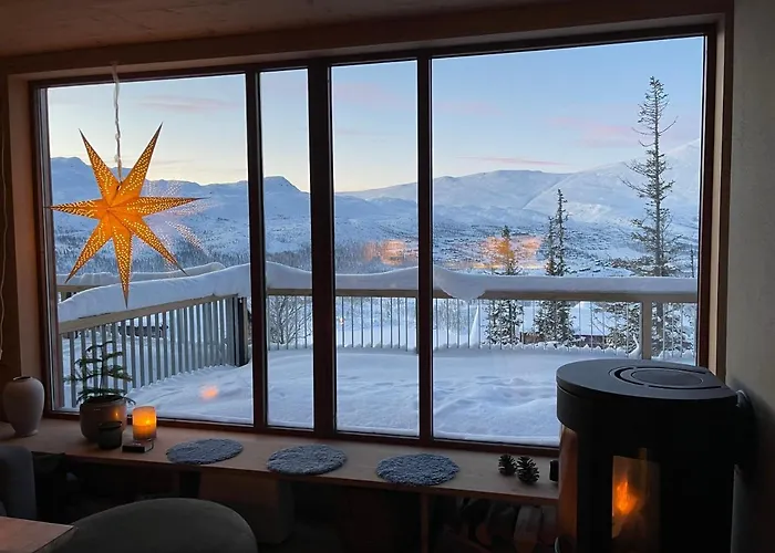 Apartmán Astonishing Mountain At The Of Gaustablikk, 25m2 West Facing Terrace, 3 Bedrooms