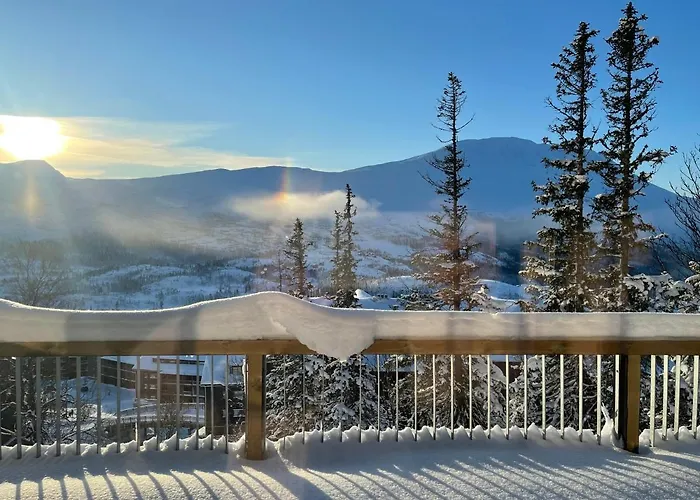 Astonishing Mountain At The Of Gaustablikk, 25m2 West Facing Terrace, 3 Bedrooms Apartamento