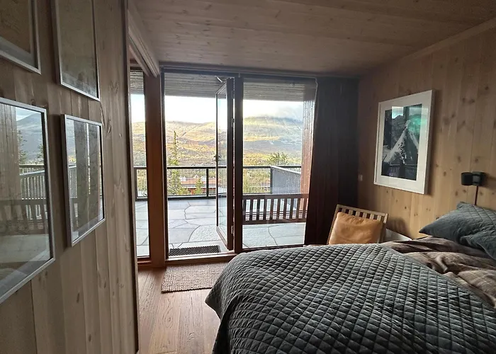 Astonishing Mountain At The Of Gaustablikk, 25m2 West Facing Terrace, 3 Bedrooms Apartmán